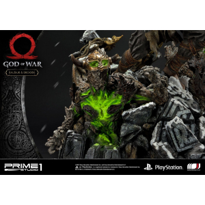 God of War (2018) Statue Baldur & Broods 62 cm